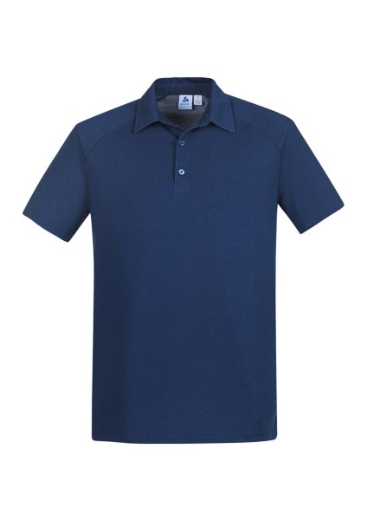 Picture of Biz Collection Mens Byron Polo Shirt Soft Touch Cotton Rich
